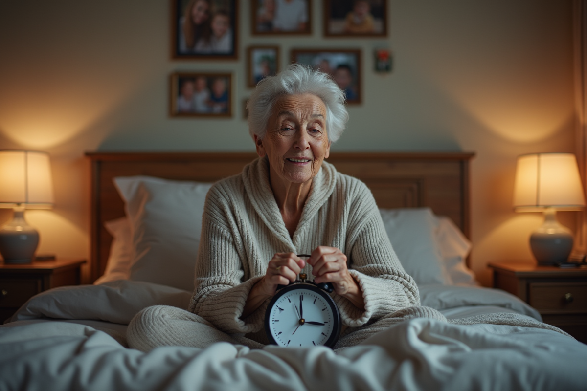 Heure optimale de coucher pour les seniors : Trouver le rythme de sommeil idéal
