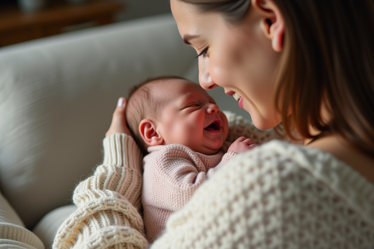 Reconnaissance maternelle par le bébé : à quel âge commence-t-elle ?