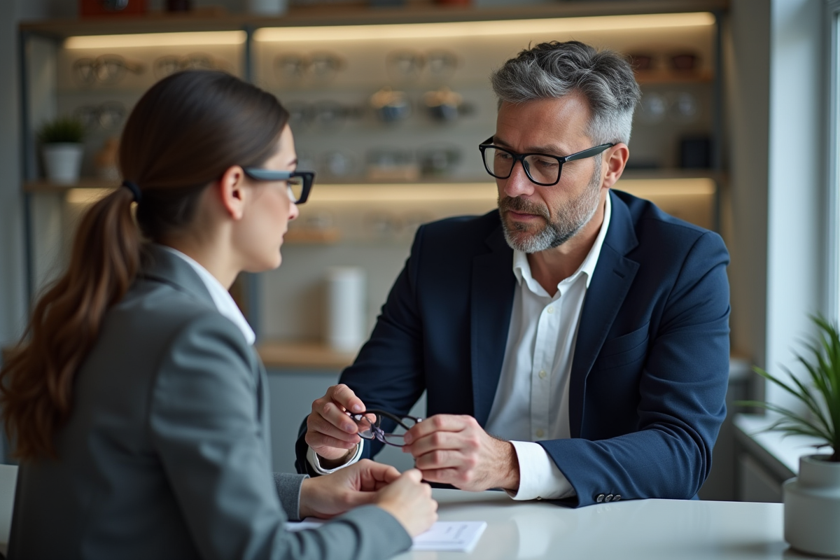 Élimination des rayures par un opticien : est-ce possible ?
